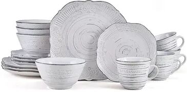 Pfaltzgraff Isabella 16 pc. Dinnerware Set, Grey