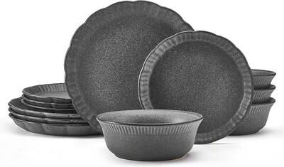 Pfaltzgraff Noah 12-pc. Dinnerware Set, Multicolor