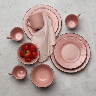 Pfaltzgraff Pink Flamingo 16 pc. Dinnerware Set, Multicolor