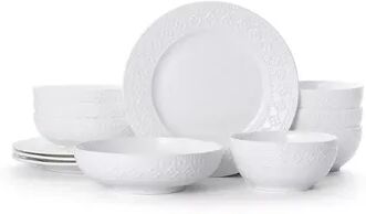 Pfaltzgraff Haisley 12-pc. Dinnerware Set, White