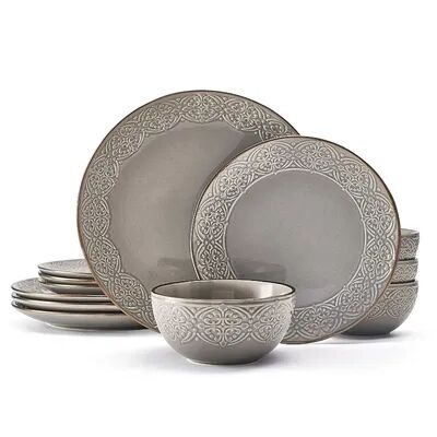 Pfaltzgraff Emma 12-pc. Dinnerware Set, Multicolor