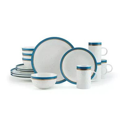 Pfaltzgraff Ezra 16 pc. Dinnerware Set, Blue