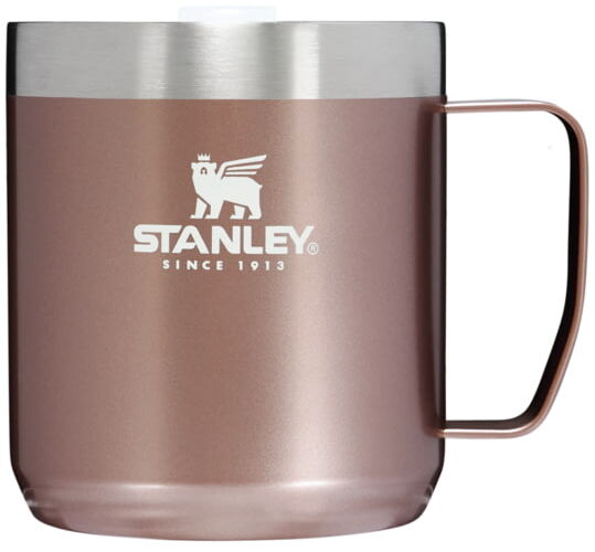 Photos - Other goods for tourism Stanley The Legendary Camp Mug, Rose Quartz Glow, 12 oz, 10-09366-208 