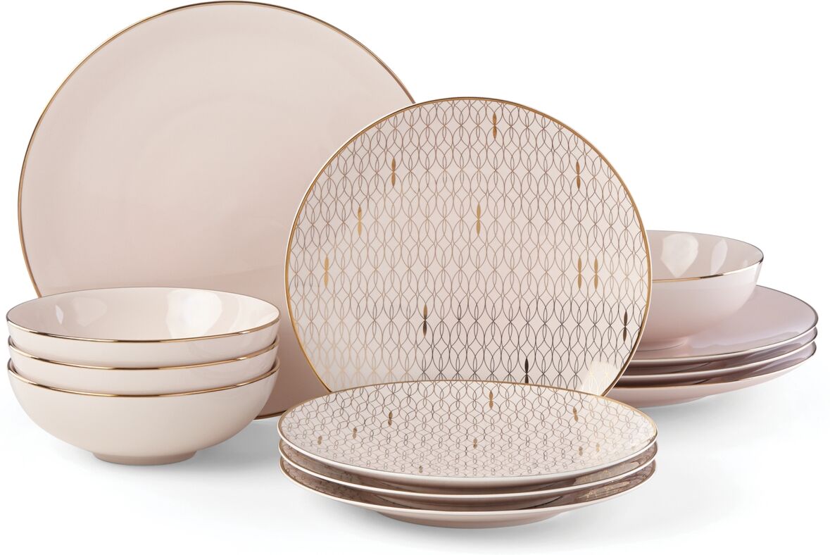 Lenox Trianna 12-Pc. Dinnerware Set, Service for 4 - Blush