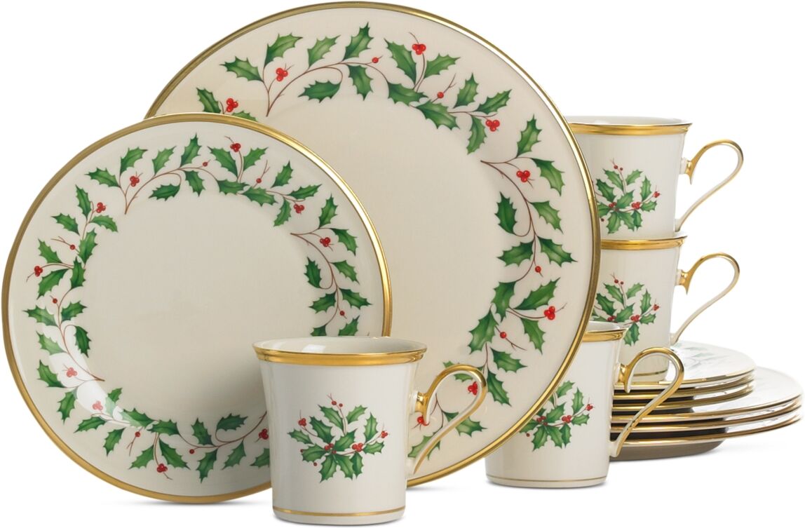 Lenox Holiday 12-Piece Plate & Mug Set