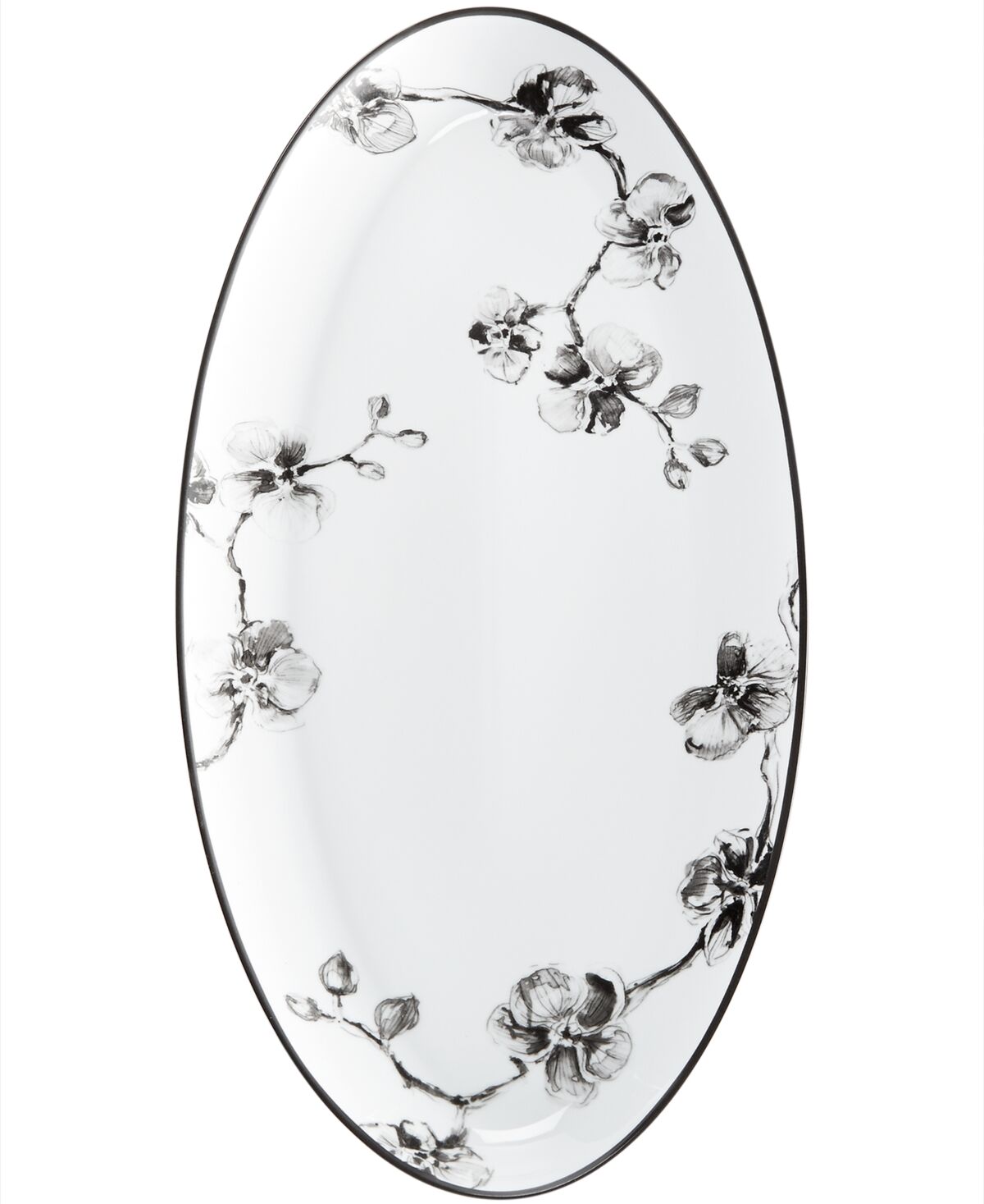 Michael Aram Dinnerware, Black Orchid Oval Platter