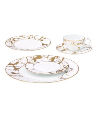 Noritake Raptures Gold Dinnerware Collection