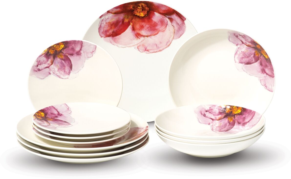 Villeroy & Boch Rose Garden 12-pc Dinnerware Set, Service for 4 - Multi