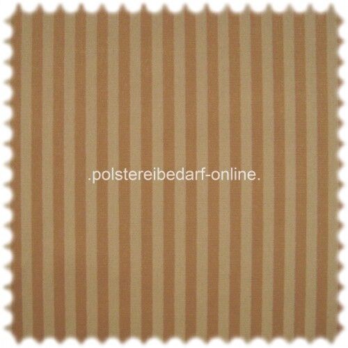 polstereibedarf-online AKTION Exklusiver Velours Samt Streifen Möbelstoff Kingsley Sand / Beige