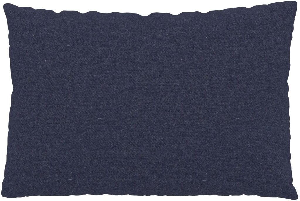 MYCS Kissen - Jeansblau, 40x60cm - Wolle, individuell konfigurierbar