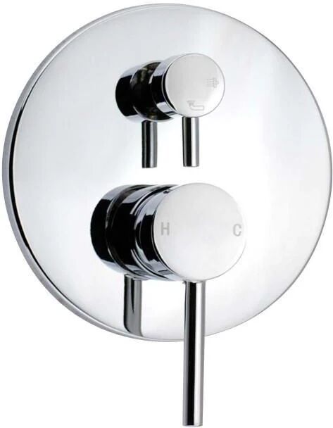 Unbranded Euro Round Chrome Shower/Bath Mixer Diverter