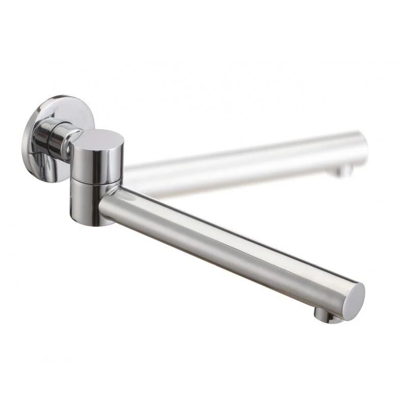 Unbranded Euro Round Chrome Bathtub/Basin Spout