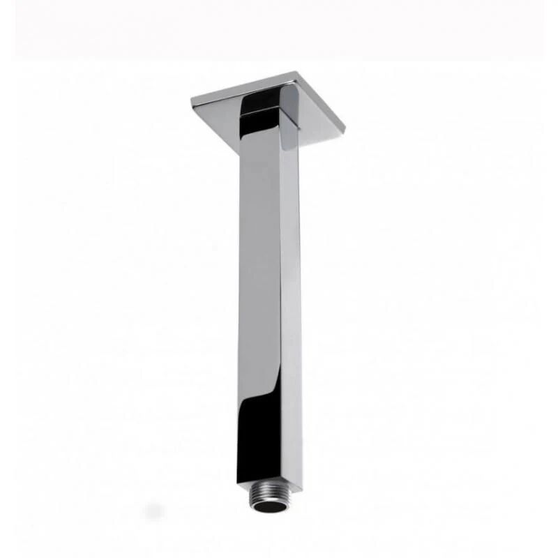 Unbranded Luxury Square Chrome Ceiling Shower Arm 400mm