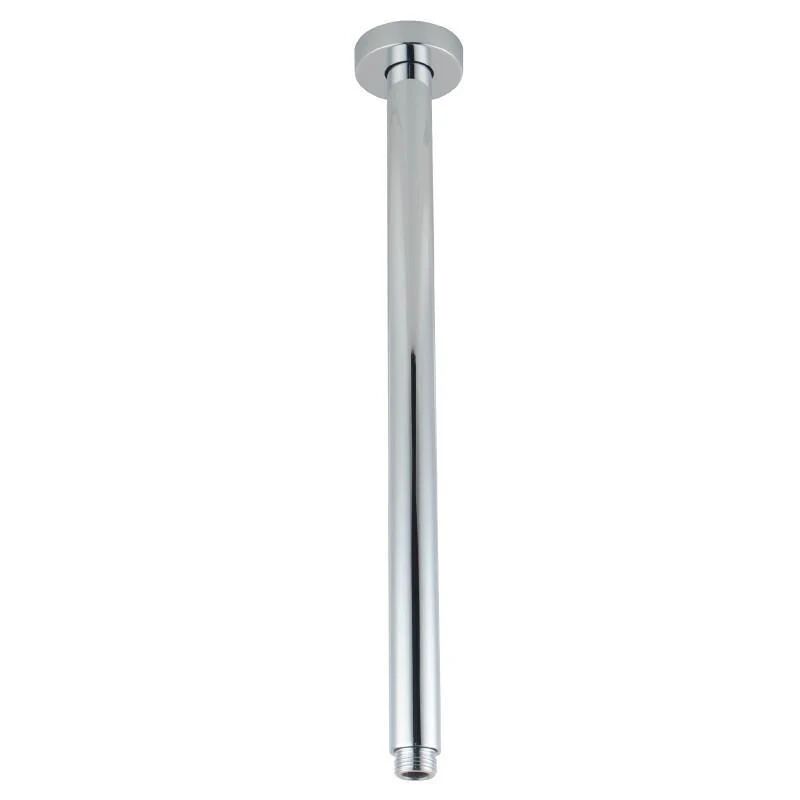 Unbranded Round Silver Ceiling Shower Arm Rose Chrome Polished 400mm