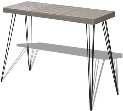 Unbranded Console Table 90 x 30 x 71.5 Cm Grey