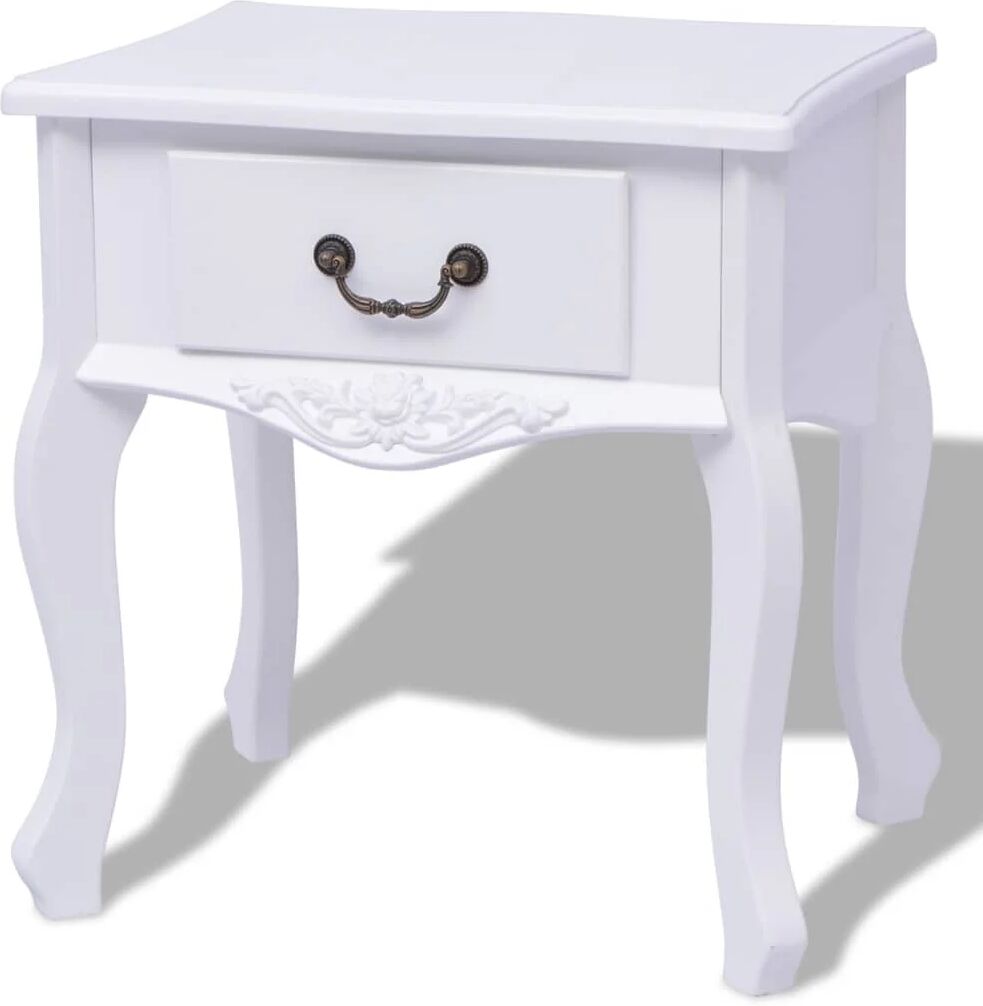 Unbranded Bedside Cabinet MDF White