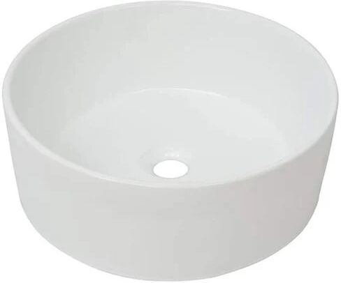 Unbranded Basin Round Ceramic White 40 x 15 Cm