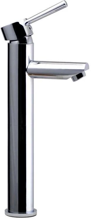 Unbranded Euro Round Chrome Tall Basin Mixer