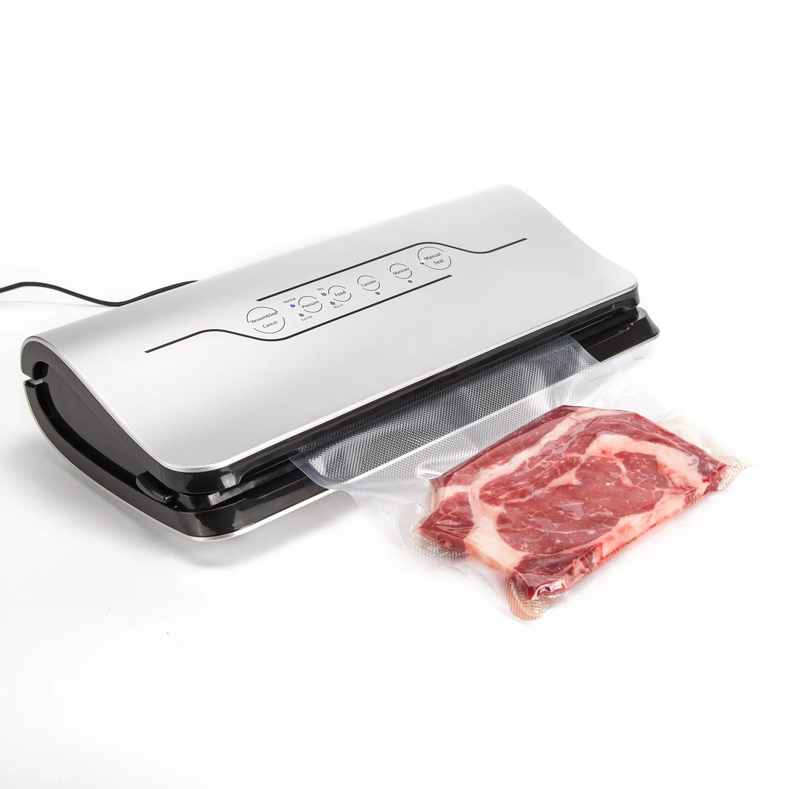 Home Ready Vacuum Food Sealer - 125W Silver