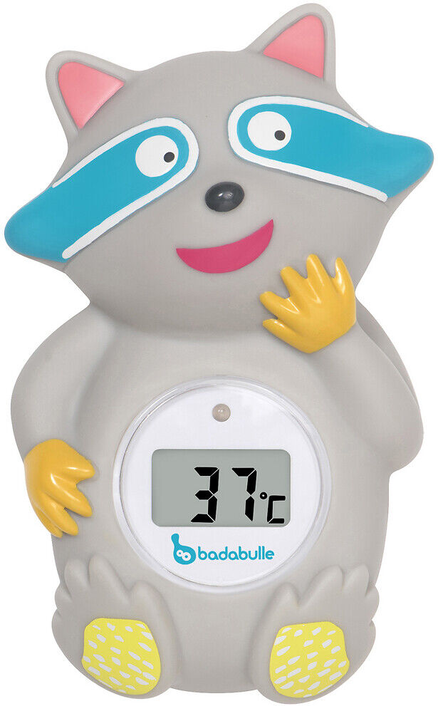 BADABULLE Thermomètre de Bain Racoon