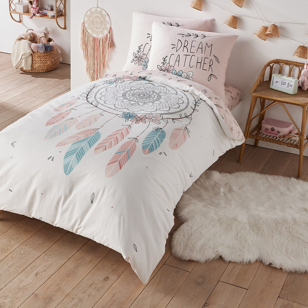 LA REDOUTE INTERIEURS Housse de couette coton biologique, Dream Catcher