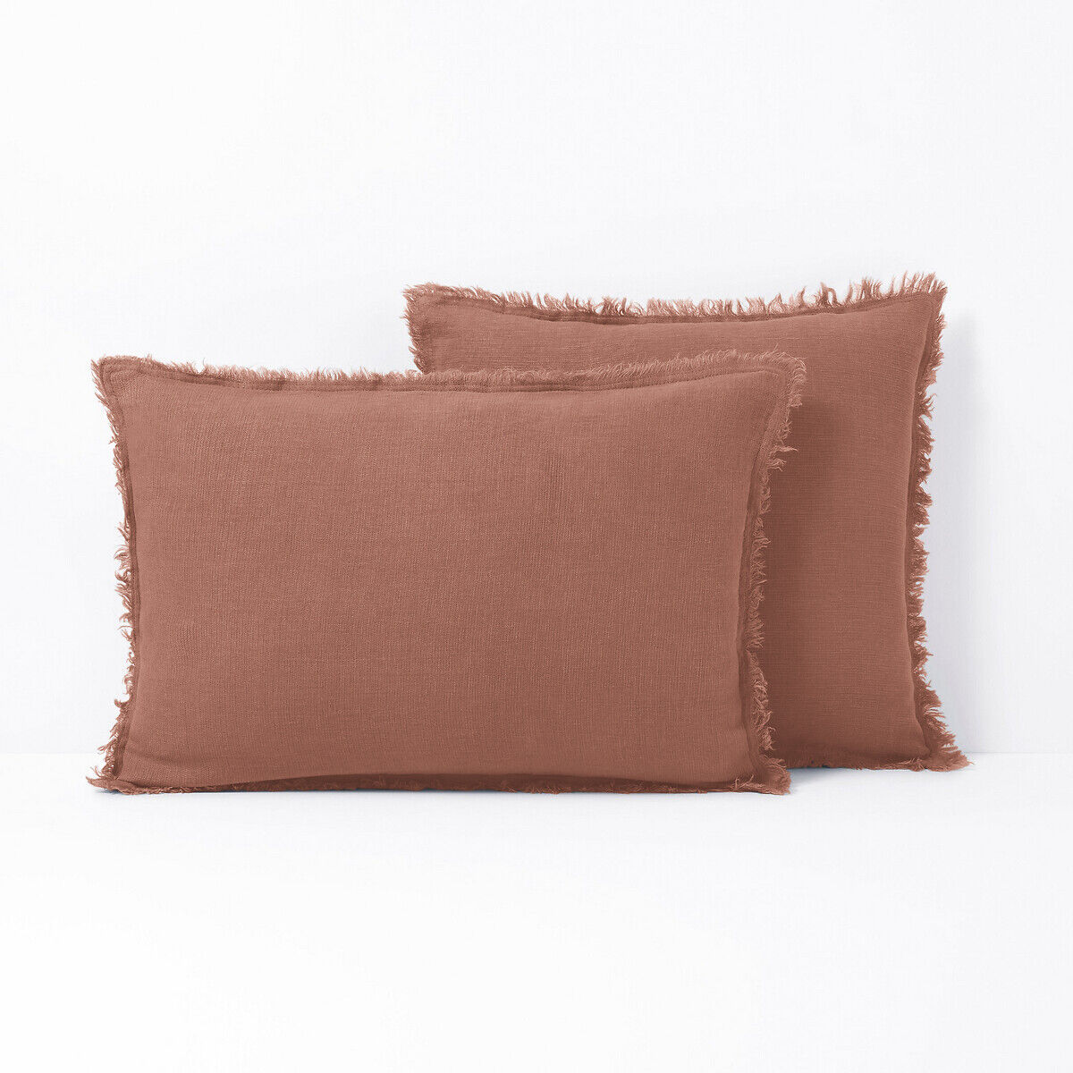 LA REDOUTE INTERIEURS Housse de coussin pur lin lavé, Linange