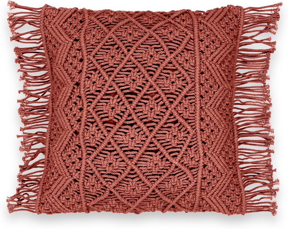 LA REDOUTE INTERIEURS Housse de coussin macramé, Sparta