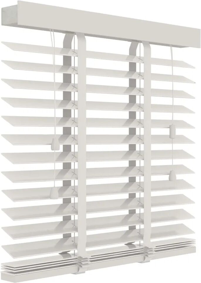 Decosol Store horizontal Bois 50 mm 100x180 cm Blanc