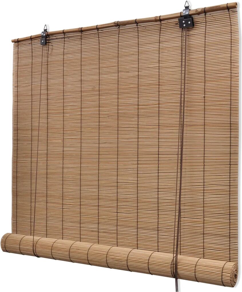 vidaXL Store roulant en bambou 80 x 220 cm Marron