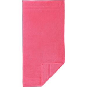 Egeria Handtuch »Micro Touch«, (1 St.), Streifenbordüre, extrem saugfähig &... pink