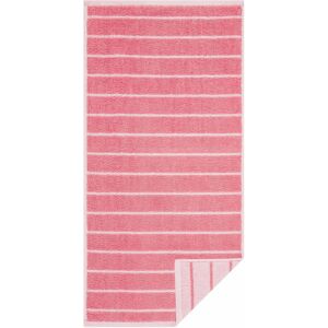 Egeria Handtuch »Line«, (1 St.), Streifendessin, 100 % Baumwolle pink