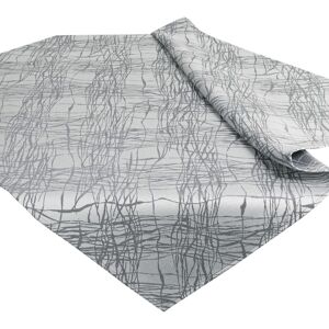 Delindo Lifestyle Mitteldecke »TENDENCE«, Jacquard, Fleckschutz, 180 g/m² anthrazit  B/L: 85 cm x 85 cm