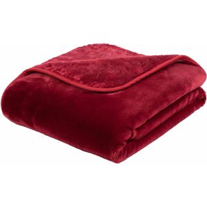 Gözze Wohndecke »Premium Cashmere Feeling«, mit premium Cashmere Feeling,... rot