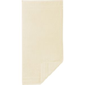 Egeria Handtuch »Micro Touch«, (1 St.), Streifenbordüre, extrem saugfähig &... elfenbein