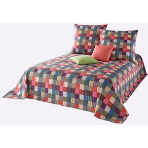 heine home Tagesdecke rot-bunt  B/L: 270 cm x 250 cm