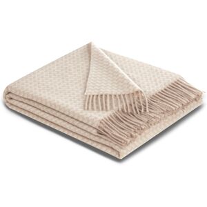 Biederlack Plaid »Vivo«, mit hohem Kaschmiranteil beige