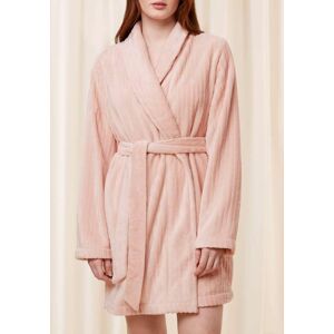 Triumph Damenbademantel »Robes Fleece Robe 3/4«, (mit Gürtel), Bademantel mit... light pink  44/46