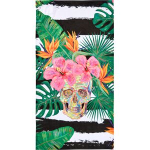 done.® Strandtuch »Summer Skull«, (1 St.), gestreift & Motiv, mit... bunt Größe