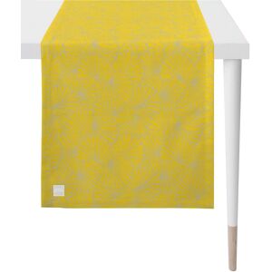 Apelt Tischläufer »3961 Outdoor, Sommerdeko, Sommer«, (1 St.), Jacquardgewebe gelb Größe B/L: 46 cm x 135 cm
