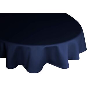 Wirth Tischdecke »NEWBURY«, oval nachtblau Größe B/L: 130 cm x 190 cm