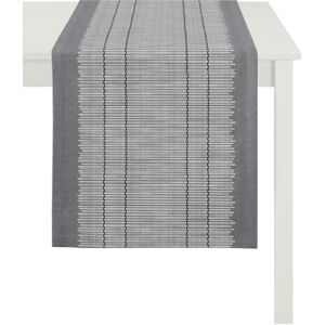 Apelt Tischläufer »3033 Loft Bambusmatte«, (1 St.) grau Größe B/L: 48 cm x 140 cm