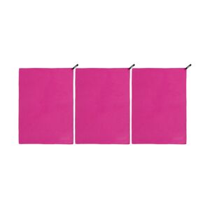 KOOR Badetuch »Silva Magenta 3er-Pack«, (3 St.) pink Größe