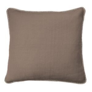 HOME FASHION Kissenhülle »Fleece«, (1 St.), hochwertige Mischung aus... taupe Größe B/L: 48 cm x 48 cm