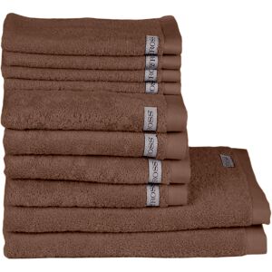 ROSS Handtuch »Sinfonie«, (Set, 10 St.) taupe Größe