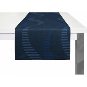Wirth Tischläufer »LUPARA« blau Größe B/L: 40 cm x 150 cm