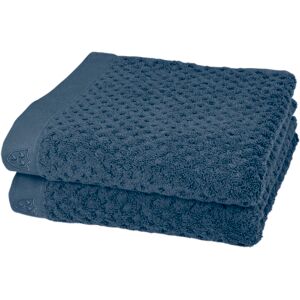 ROSS Handtücher »Harmony«, (2 St.), 100 % Baumwolle denim Größe