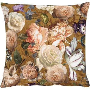 Apelt Dekokissen »5251«, mit floralem Muster, Kissenhülle ohne Füllung, 1 Stück bunt/braun + bedruckt Größe B/L: 40 cm x 40 cm