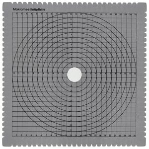 buttinette Makramee-Board, 29 x 29 cm - Size: 29 x 29 cm