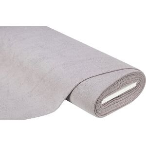 buttinette Baumwoll-Polyester-Fleece, hellgrau - Size: 150 cm