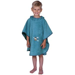 Wörner Badeponcho blau unisex